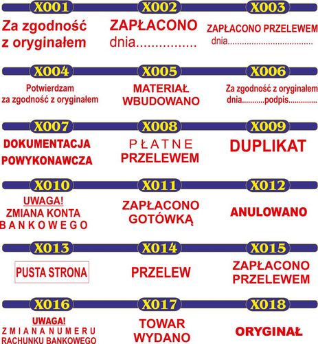 PIECZĄTKA - ZAKSIĘGOWANO - tanie pieczątki na Arena.pl