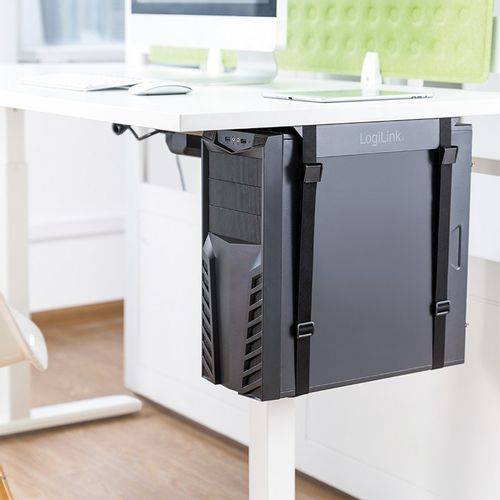 LogiLink EO0009 Adjustable Under-Desk CPU Mount, strap na Arena.pl