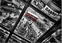 100 70CM OBRAZ PŁÓTNO SPOJRZENIE GÓRY PŁÓTNO RAMA