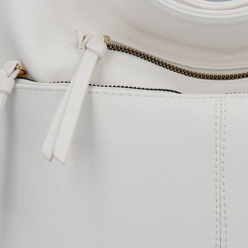 Herisson - torebka worek zamek skóra ekologiczna biały 1052L2080 na Arena.pl