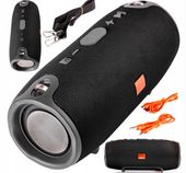 GŁOŚNIK BEZPRZEWODOWY USB SD AUX PRZENOŚNY WIEŻA BOOMBOX + PASEK NA RAMIE