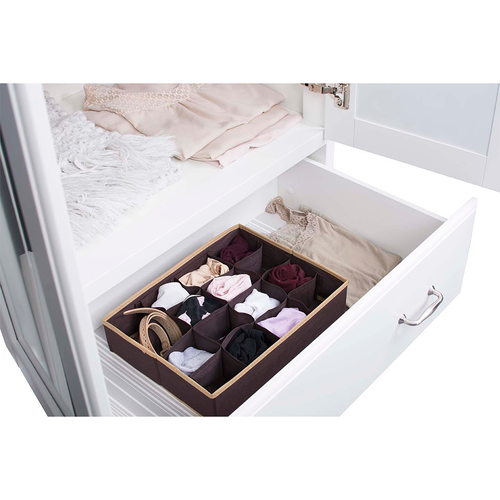 Organizer do szuflady brąz 35 x 27 x 9 na Arena.pl