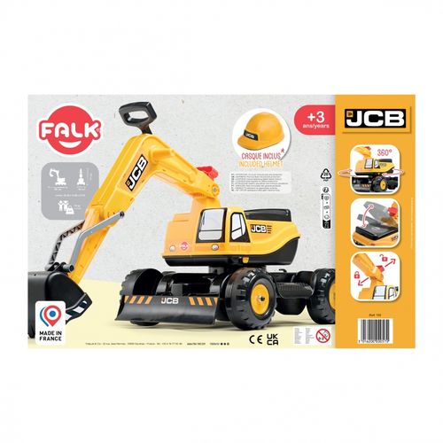 FALK Koparka JCB DIGGER Obrotowa Zolta Ruchoma na Arena.pl