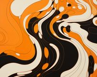 Plakat 50x40cm Tańczący Atrament