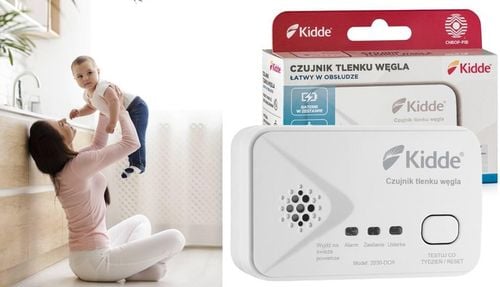 CERTYFIKOWANY CZUJNIK CZADU Kidde 2030-DCR DETEKTOR TLENKU WĘGLA NA na Arena.pl