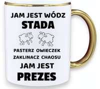 KUBEK PREMIUM DLA SZEFA PREZESA URODZINY IMIENINY ŚMIESZNY PREZENT