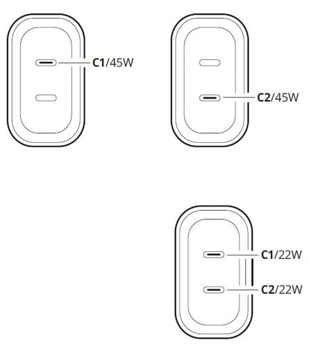 Ładowarka 2x USB-C 45W 3A PD 3.0 QC4+ PPS szybkie ładowanie IKEA SJÖSS na Arena.pl