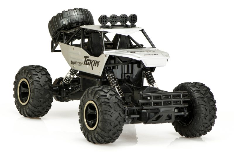 Samochód zdalnie sterowany RC Rock Crawler 1:12 4WD METAL srebrny zdjęcie 1