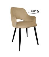 Krzesło obrotowe Milano podstawa czarna MG06