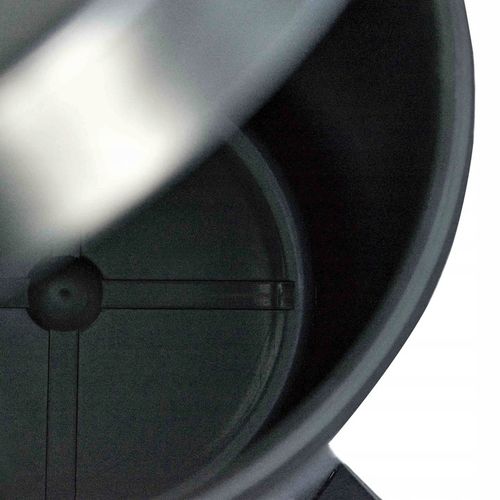 Kosz na śmieci łazienkowy pojemnik czarny elegancki wytrzymały uniwersalny na Arena.pl