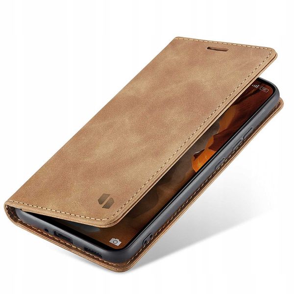 Spacecase Wallet Redmi 12C Light Brown zdjęcie 5