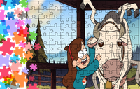 Puzzle tradycyjne Wodogrzmoty - Gravity Falls