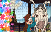 Puzzle tradycyjne Wodogrzmoty - Gravity Falls