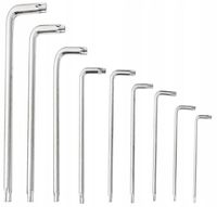 KLUCZE IMBUSOWE IMBUSY 1.5-10mm CRV 9el TORX