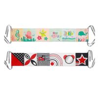 BABYONO Dwustronna książeczka sensoryczna do łóżeczka UNDER THE SEA