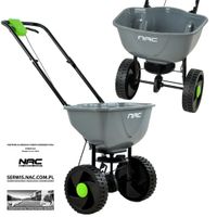 SIEWNIK ROZSIEWACZ NAWOZÓW NASION NAC 15 L PŁYNNA REGULACJA SIEWU DO 2,5 M
