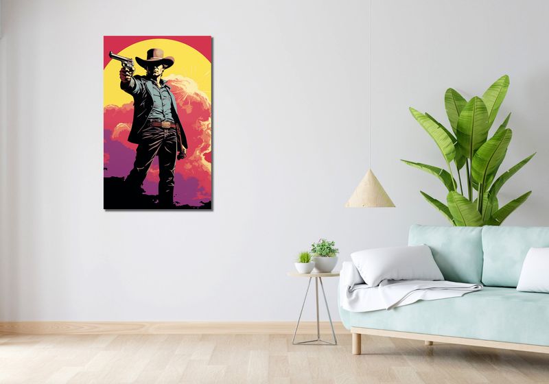 Obraz 60x100cm Strzelec z Epoki zdjęcie 2