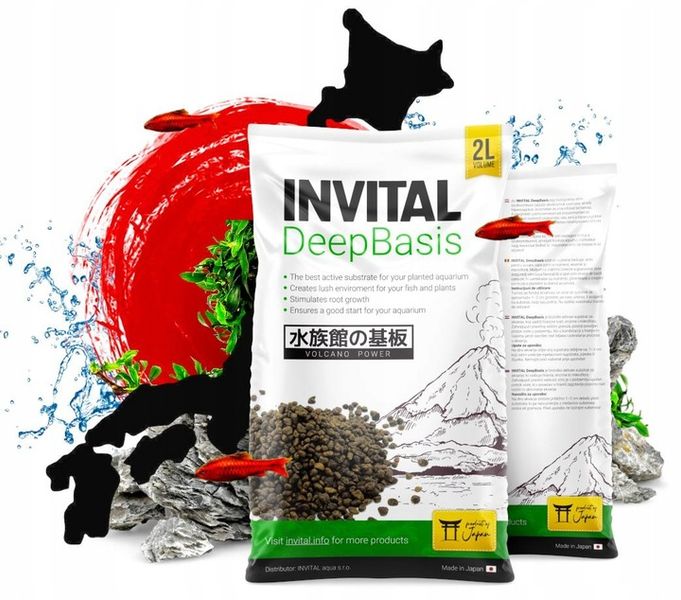 INVITAL DeepBasis 2l podłoże odżywcze pod żwir zdjęcie 11