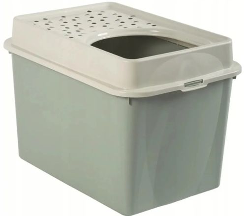 DUŻA ZAMKNIĘTA KUWETA DLA KOTA XXL WYSOKA HOP IN NA ŻWIREK MIX KOLORÓW na Arena.pl