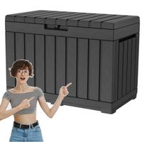 SKRZYNIA OGRODOWA KETER KENTWOOD 190L SCHOWEK SIEDZISKO POJEMNIK ANTRACYT