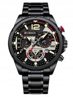 ZEGAREK MĘSKI CURREN 8395 - CHRONOGRAF + GRAWER