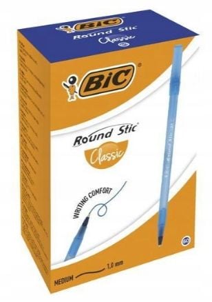 Długopis Bic Round Stic Simply Niebieski A'60 6378 na Arena.pl