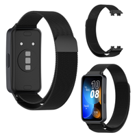 Pasek do Huawei Band 8 9 10 opaska bransoleta na zegarek watch czarny
