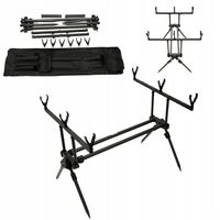 STATYW WĘDKARSKI ROD POD SAHIDO X WING STANOWISKO KARPIOWE FEEDEROWE