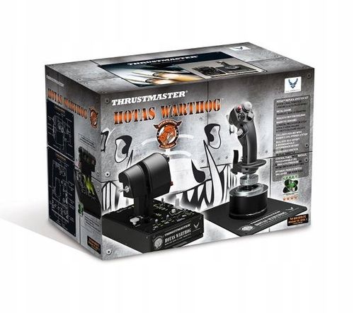 Joystick i przepustnica przewodowa Thrustmaster Hotas Warthog do PC na Arena.pl