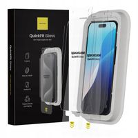 SZKŁO HARTOWANE DO IPHONE 16 PRO MAX Z APLIKATOREM QUICKFIT - 2 SZTUKI