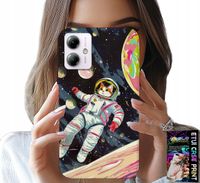 ETUI DO MOTOROLA MOTO G14 - KOCI ASTRONAUTA KOT KOSMOS OBUDOWA CASE
