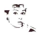 140CM 70 OBRAZ AUDREY HEPBURN ŚCIENNY