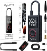 Pompka ROWEROWA ELEKTRYCZNA Kompresor Aku 4000mAh + POWERBANK