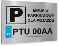 Tabliczka Znak Tablica MIEJSCE PARKINGOWE