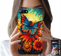 ETUI DO HUAWEI Y7 2018 - MOTYLE MOTYLKI KWIATKI RÓŻE OBUDOWA