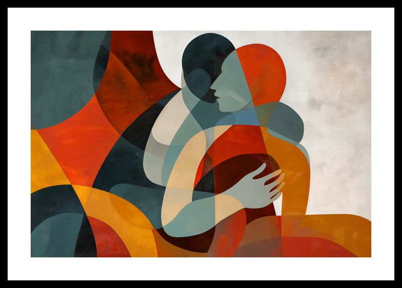 Plakat 45x30cm Objęcia zdjęcie 3