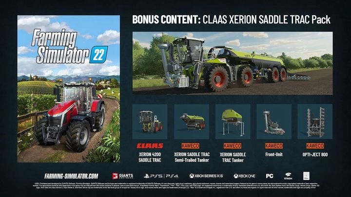 FARMING SIMULATOR 22 Symulator farmy 2022 - PL - PS4 / PS5 - Płyta Blu-ray zdjęcie 3