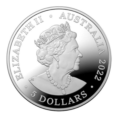 Wallal Centenary - Australia Tests Einstein's Theory 1 uncja Srebra 2022 Proof Domed Coin na Arena.pl
