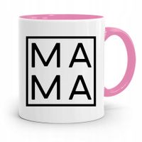 Kubek Różowy Prezent Dla Mamy Matki Prezent Z Nadrukiem Ze Zdjęciem