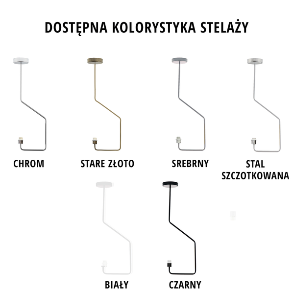 Żyrandol nad stół z abażurem LAVRIO zdjęcie 22
