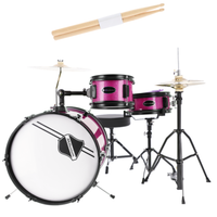 Perkusja dla dzieci od 3 lat + pałeczki Millenium Youngster Różowa