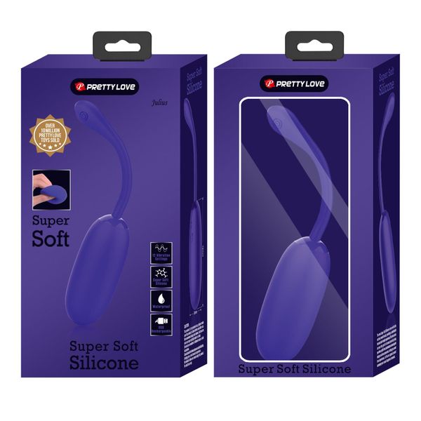 Pretty Love - Julius Egg Purple 12 Function Vibrations zdjęcie 13