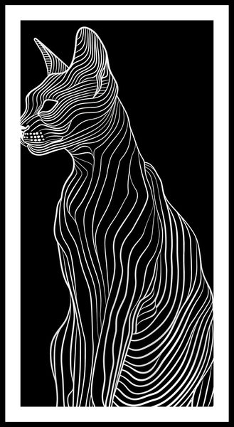 Plakat 50x100cm Minimalny Kontur zdjęcie 3