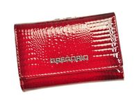 Portfel damski skórzany PELLUCCI GF117 Czerwony