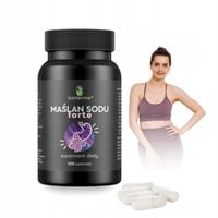 Maślan Sodu Forte 770mg 100 Kapsułek Kwas Masłowy Zdrowe Jelita BetterMe