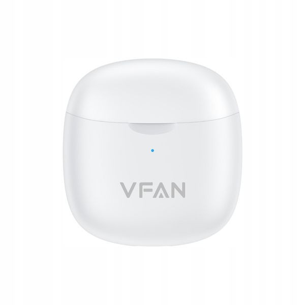 SŁUCHAWKI BEZPRZEWODOWE DOUSZNE BLUETOOTH 5.3 VFAN T06 BIAŁE zdjęcie 9