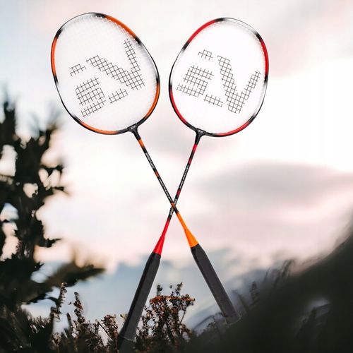 ZESTAW PRO DO BADMINTONA RAKIETKI LOTKA BADMINTON SPORTVIDA na Arena.pl