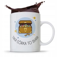 Kubek Prezent Dla Córki Taka Córka To Skarb Z Nadrukiem Ze Zdjęciem