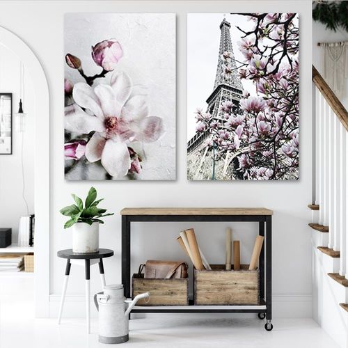 Deco Panel, Kwiat magnolii 40x60 na Arena.pl