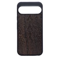 drewniane etui bewood do google pixel 9/9 pro kalendarz aztecki ziricote